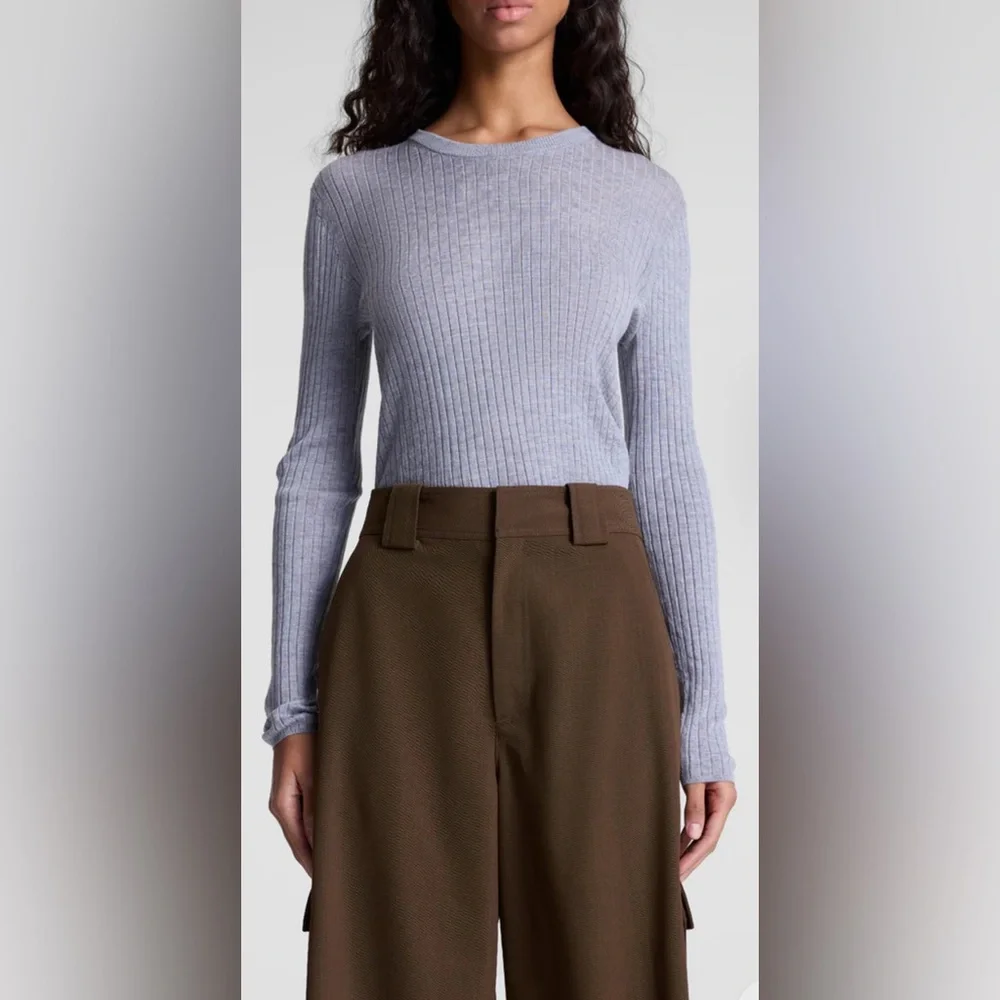 NWT A.L.C. ALC Brie Cargo Pant in Sycamore Brown Sz 2 $495 - Picture 2 of 9
